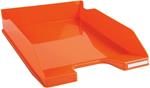 Exacompta 113288D Vaschetta Corrispondenza, Arancio Glossy, 34.7 x 25.5 x 6.5