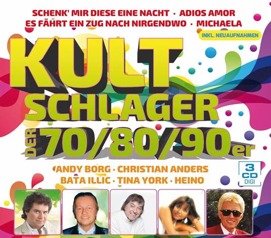 Der Kult Schlager 70-80-90 - CD Audio