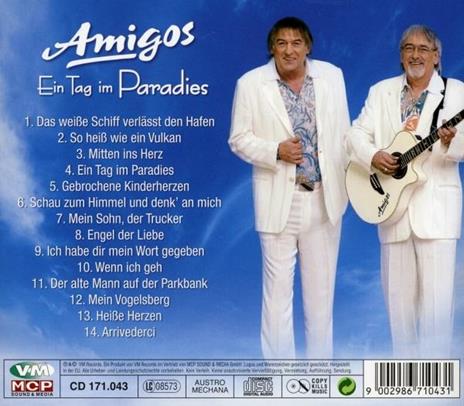 Ein Tag Im Paradies - CD Audio di Amigos - 2