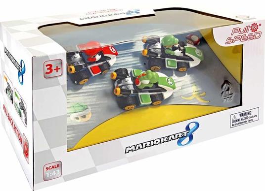Carrera Pull & Speed. Mario Kart 8. Set 3 pezzi