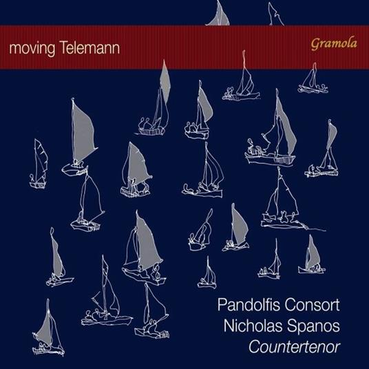 Moving Telemann. Cantate e sonate - CD Audio di Georg Philipp Telemann,Pandolfis Consort