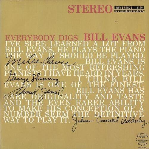 Everybody Digs Bill Evans (Grey Marble Vinyl) - Vinile LP di Bill Evans