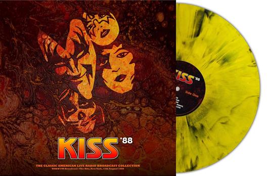 Live At The Ritz. New York 1988 (Yellow Marble Vinyl) - Vinile LP di Kiss