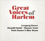 Great Voices of Harlem - CD Audio di Gregory Porter,Donald Smith,Mansur Scott,Paul Zauner