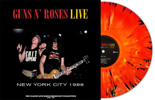 Live In New York City 1988 (Lagoon Vinyl) - Vinile LP di Guns N' Roses