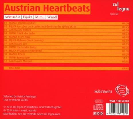 Austrian Heartbeats - CD Audio di Patrick Pulsinger - 2