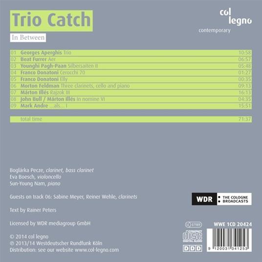 In Between - CD Audio di Trio Catch - 2