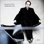 Opere per pianoforte - CD Audio di Manuel De Falla