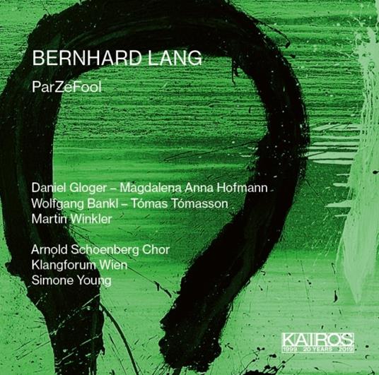 PaeZeFool - CD Audio di Bernhard Lang