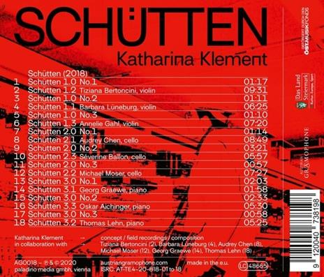 Katharina Klement: Schutten / Various - CD Audio di Oskar Aichinger - 2