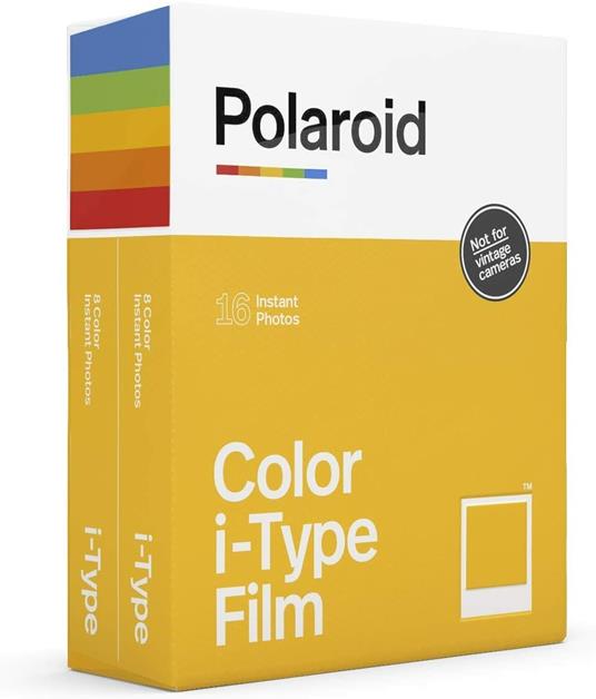 Polaroid - 6009 - Pellicola istantanea colore per i-Type – Confezione  doppia - Polaroid - Foto e videocamere | IBS