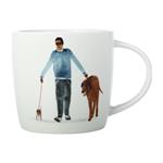 Tazza Marc Martin Bff Mug Big Dog Little Dog 400Ml Maxwell Williams