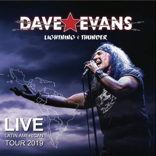 Lightning & Thunder Live - CD Audio di Dave Evans