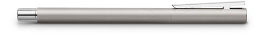 Penna stilografica Neo Slim acciaio, satinato, media - 3