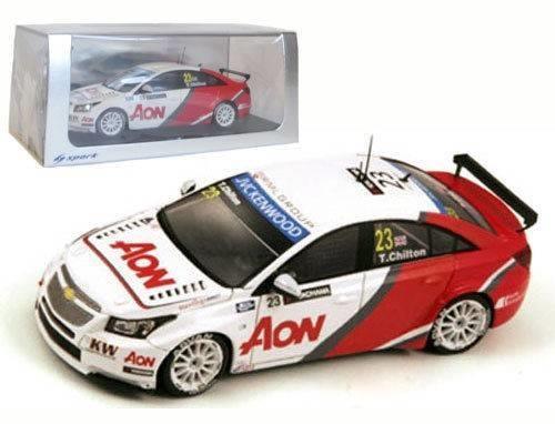 CHEVROLET CRUZE 1.6T N.23 WTCC 2013 TOM CHILTON 1:43 Auto Com - 2