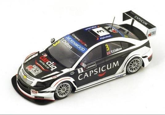 CHEVROLET CRUZE N.3 HUNGARORING WTCC 2014 T.CHILTON 1:43 Modellino - 2