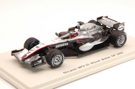 Mclaren Mp4-20 J.P. Montoya 2005 #10 Winner British Gp 1:43 Model S4304