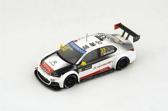 CITROEN C-ELYSEE N.33 2nd WTCC RACE OF MAROCCO 2015 MA QING HUA 1:43 Modellino - 2