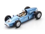 SPARK MODEL S8048 COOPER T51 ROY SALVADORI 1960 N.14 MONACO GP 1:43 Modellino