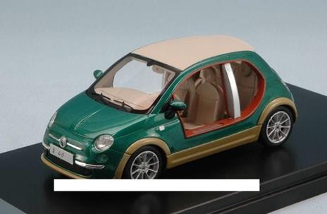Premiumx PR0256. Fiat 500 Castagna Verde/Legno - 2