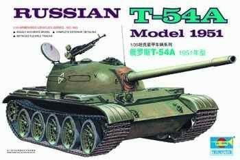 Russian T-54A Tank 1:35 Plastic Model Kit RIPTR 00340