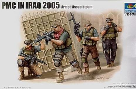 Trumpeter TP0419 FIGURE PMC IRAQ KIT 1:35 Modellino - 2