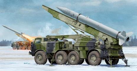 Russian 9P113 Tel With 9M21 Rocket Of 9K52 Luna-M Short Range Artillery Rocket System 1:35 Plastic Model Kit Riptr 01025 - 2