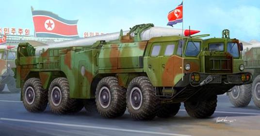 Dprk Hwasong 5 Short Range Tactical Ballistic Missile 1:35 Plastic Model Kit Riptr 01058 - 2