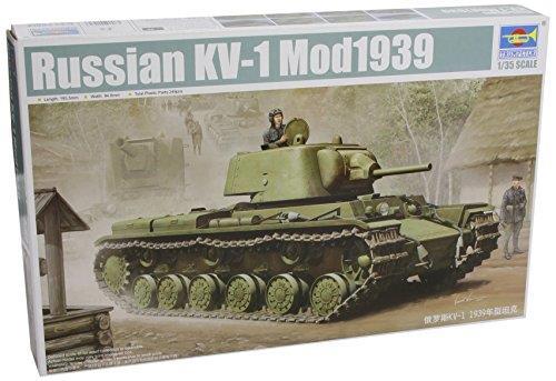 Soviet Kv1 Mod 1939 Heavy Tank Carro Armato Plastic Kit 1:35 Model Tr 01561 - 2