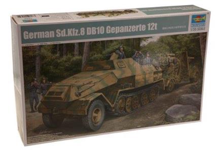 German Sd.Kfz.8 DB10 Gepanzerte 12T Plastic Kit 1:35 Model TP1584