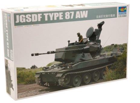 Jgsdf Type 87 Sph 1:35 Plastic Model Kit Riptr 01599