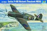 Curtiss P 40B Warhawk (Tomahawk MKIIA) Fighetr 1:32 Plastic Model Kit RIPTR 02228