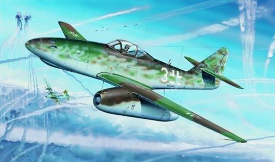 Me262 A-1a With R4m Rocket 1:32 Plastic Model Kit RIPTR 02260