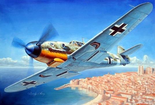 Messerschitt Bf 109 F-4 Fighter 1:32 Plastic Model Kit Riptr 02292 - 2