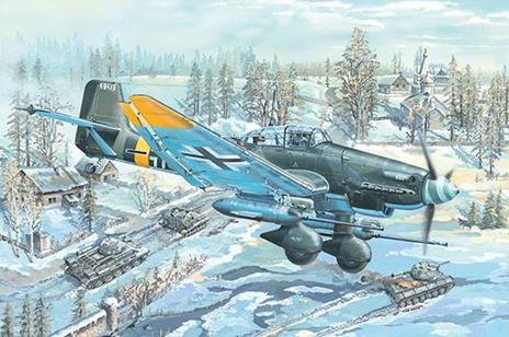 Junkers Ju-87G-2 Stuka 1:24 Plastic Model Kit Riptr 02425 - 2