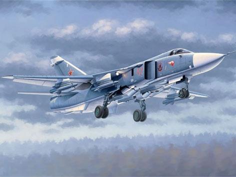 Sukhoi Su-24M Fencer D Fighter 1:48 Plastic Model Kit Riptr 02835