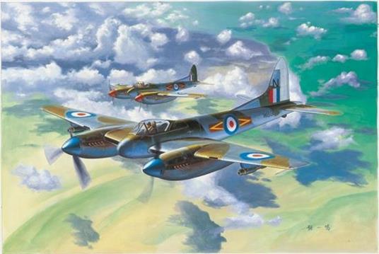 De Havilland Land Hornet F3 Aircraft 1:48 Plastic Model Kit Riptr 02894 - 2