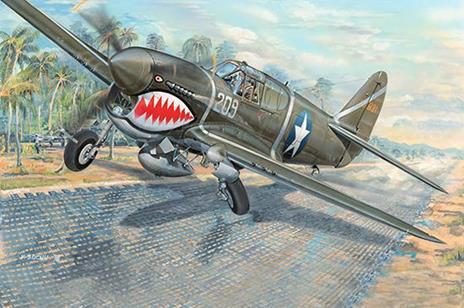 P-40F War Hawk Fighter 1:32 Plastic Model Kit Riptr 03227