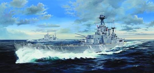 Hms Hood Battle Cruiser 1:200 Plastic Model Kit Riptr 03710