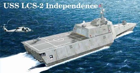 Uss Independence Lcs-2 1:350 Plastic Model Kit Riptr 04548