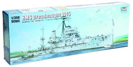 Hms Dreadnought 1915 Ship 1:350 Plastic Model Kit Riptr 05329 - 2