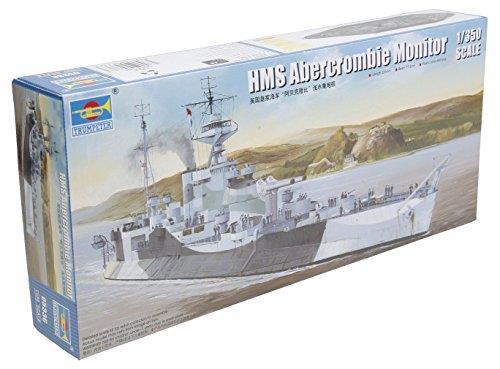 Royal Navy HMS Abercrombie Monitor (F109) Battleship 1:350 Plastic Model Kit RIPTR 05336