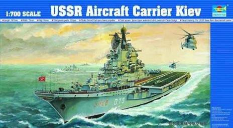 Ussr Kiev Aircraft Carrier 1:700 Plastic Model Kit Riptr 05704 - 2