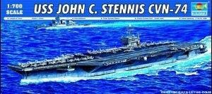 Uss John C.Stennis Cvn-74 Portaerei Aircraft Carrier 1:700 Plastic Model Kit Riptr 05733 - 2