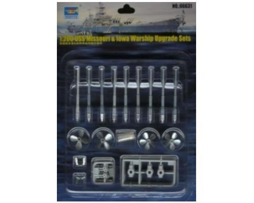 Uss Missouri & Owa Battleship Accessories Upgrade Set 1:200 Plastic Model Kit Riptr 06631 - 2