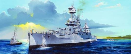 Uss New York Bb-34 Battleship 1:700 Plastic Model Kit Riptr 06711 - 2