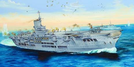 Hms Ark Royal 1939 Battleship 1:700 Plastic Model Kit Riptr 06713 - 2