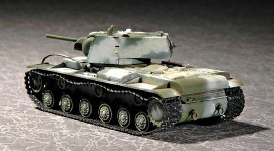 Russian Kv-1 1941 Kv Small Turret Tank 1:72 Plastic Model Kit Riptr 07232 - 2