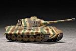 King Tiger Henschel With Zimmerit Tank 1:72 Plastic Model Kit Riptr 07291