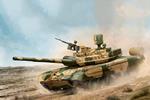 Russian T-80Um-1 Mbt Tank 1:35 Plastic Model Kit Riptr 09526